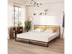 Discount vidaXL Bett Metall 200x200 cm1115645