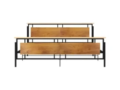 vidaXL Bett Metall 200x200 cm Modell 11115659