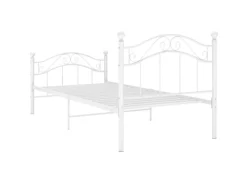 Sale vidaXL Bett Weiß Metall 90x200 cm Modell 1922493