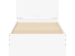 vidaXL Bettgestell mit Kopfteil 90x200 cm Holzwerkstoff 838624