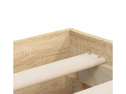 Best vidaXL Bettgestell mit Schubladen Sonoma-Eiche 140x200cm Holzwerkstoff1957486