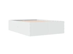 Discount vidaXL Bettgestell 140x200 cm Holzwerkstoff 3280923 Weiß
