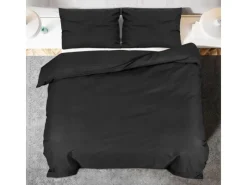 vidaXL Bettwäsche-Set 155x220 cm Leichte Mikrofaser 135975