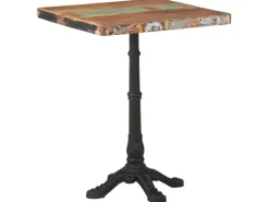 Best vidaXL BistRotisch 60x60x76 cm Altholz Massiv