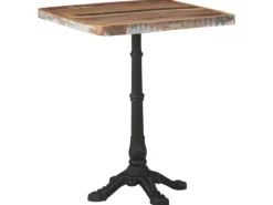 Best vidaXL BistRotisch 60x60x76 cm Altholz Massiv