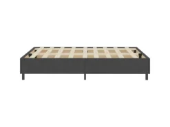 Online vidaXL Boxspring-Bettgestell Grau Stoff 160x200 cm621161