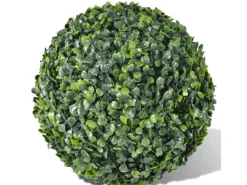 vidaXL Buchsbaumkugeln 2 Stk Künstlich Formschnitt-Kugel 35 cm