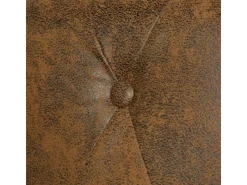 vidaXL Chesterfield-Sofa 3-Sitzer Kunstleder Braun