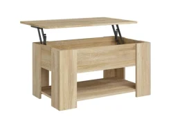 Discount vidaXL Couchtisch Sonoma-Eiche 79x49x41 cm Holzwerkstoff