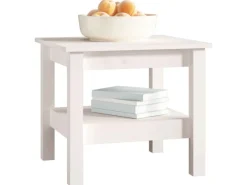 vidaXL Couchtisch 45x45x40 cm Massivholz Kiefer 814265