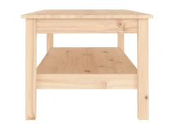 Best vidaXL Couchtisch 110x50x40 cm Massivholz Kiefer 814274 Natur