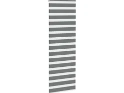 Online vidaXL Doppelrollo 85x200 cm Stoffbreite 80,9 cm Polyester 4014154 Dunkelgrau