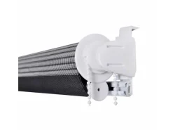 vidaXL Doppelrollo Seitenzug Duo Rollo 100 x 175 cm Schwarz