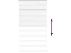 vidaXL Doppelrollo 90x100 cm Stoffbreite 85,9 cm Polyester 4014727