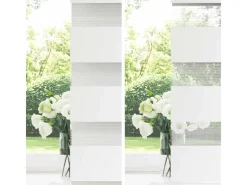 Best vidaXL Doppelrollo 100x200 cm Stoffbreite 95,9 cm Polyester 4014781 Weiß