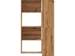 Online vidaXL Eck-Bücherregal 4 Etagen Artisan-Eiche 85x85x140 Holzwerkstoff