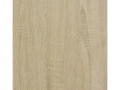 vidaXL Eckregal Sonoma-Eiche 33x33x132 cm Holzwerkstoff