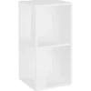 vidaXL Eckregal Weiß 33x33x67 cm Holzwerkstoff