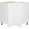 Hot vidaXL Eckunterschrank Weiß 75,5x75,5x80,5 cm Holzwerkstoff