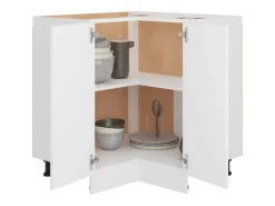 Hot vidaXL Eckunterschrank Weiß 75,5x75,5x80,5 cm Holzwerkstoff