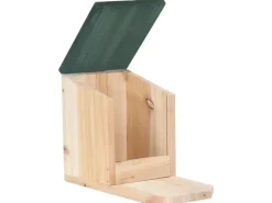 vidaXL Eichhörnchen Futterhäuser 4 Stk. Tannenholz