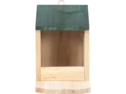 vidaXL Eichhörnchen Futterhäuser 4 Stk. Tannenholz