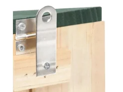 vidaXL Eichhörnchen Futterhäuser 4 Stk. Tannenholz