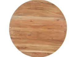 New vidaXL Esstisch 80 cm Massivholz Akazie 320485