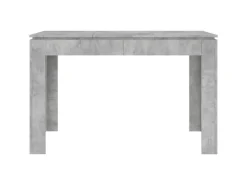 vidaXL Esstisch Betongrau 120x60x76 cm Holzwerkstoff