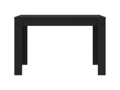 Hot vidaXL Esstisch Schwarz Holzwerkstoff 120x60x76 cm