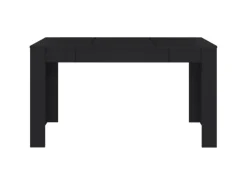 Best vidaXL Esstisch Schwarz 140x74,5x76 cm Holzwerkstoff