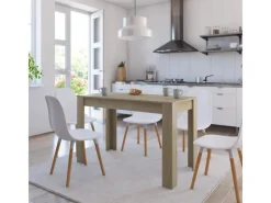 Sale vidaXL Esstisch Sonoma-Eiche 120x60x76 cm Holzwerkstoff