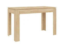 vidaXL Esstisch Sonoma-Eiche 120x60x76 cm Holzwerkstoff