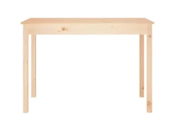 vidaXL Esstisch 110x55x75 cm Massivholz Kiefer