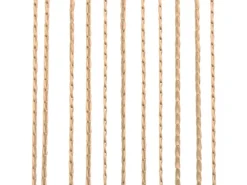 Outlet vidaXL Fadenvorhänge 2 Stk 100 x 250 cm Beige