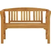 vidaXL Gartenbank 114 cm Massivholz Akazie
