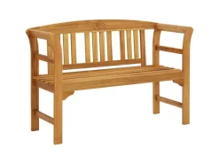 vidaXL Gartenbank 114 cm Massivholz Akazie