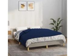 vidaXL Gewichtsdecke Blau 150x200 cm 7 kg Stoff