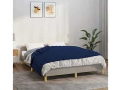 vidaXL Gewichtsdecke Blau 140x200 cm 10 kg Stoff