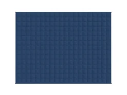 vidaXL Gewichtsdecke Blau 150x200 cm 11 kg Stoff Modell 1