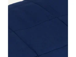 vidaXL Gewichtsdecke Blau 220x240 cm 15 kg Stoff Modell 1