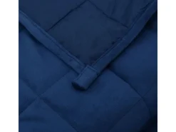 vidaXL Gewichtsdecke Blau 200x220 cm 13 kg Stoff Modell 1