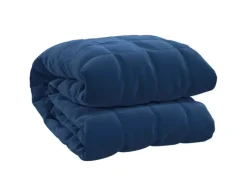 vidaXL Gewichtsdecke Blau 150x200 cm 7 kg Stoff Modell 1
