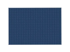 Best vidaXL Gewichtsdecke Blau 155x220 cm 11 kg Stoff Modell 1