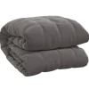 vidaXL Gewichtsdecke Grau 138x200 cm 6 kg Stoff Modell 1