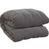 Sale vidaXL Gewichtsdecke Grau 200x230 cm 13 kg Stoff