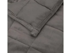 Sale vidaXL Gewichtsdecke Grau 200x230 cm 13 kg Stoff