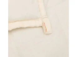 vidaXL Gewichtsdecke Hellcreme 220x240 cm 15 kg Stoff