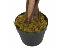 vidaXL Glyzinienbaum Künstlich 840 Blätter 120 cm Grün und Weiß