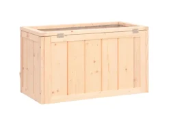 vidaXL Hamsterkäfig 60x30x35 cm Massivholz Tanne